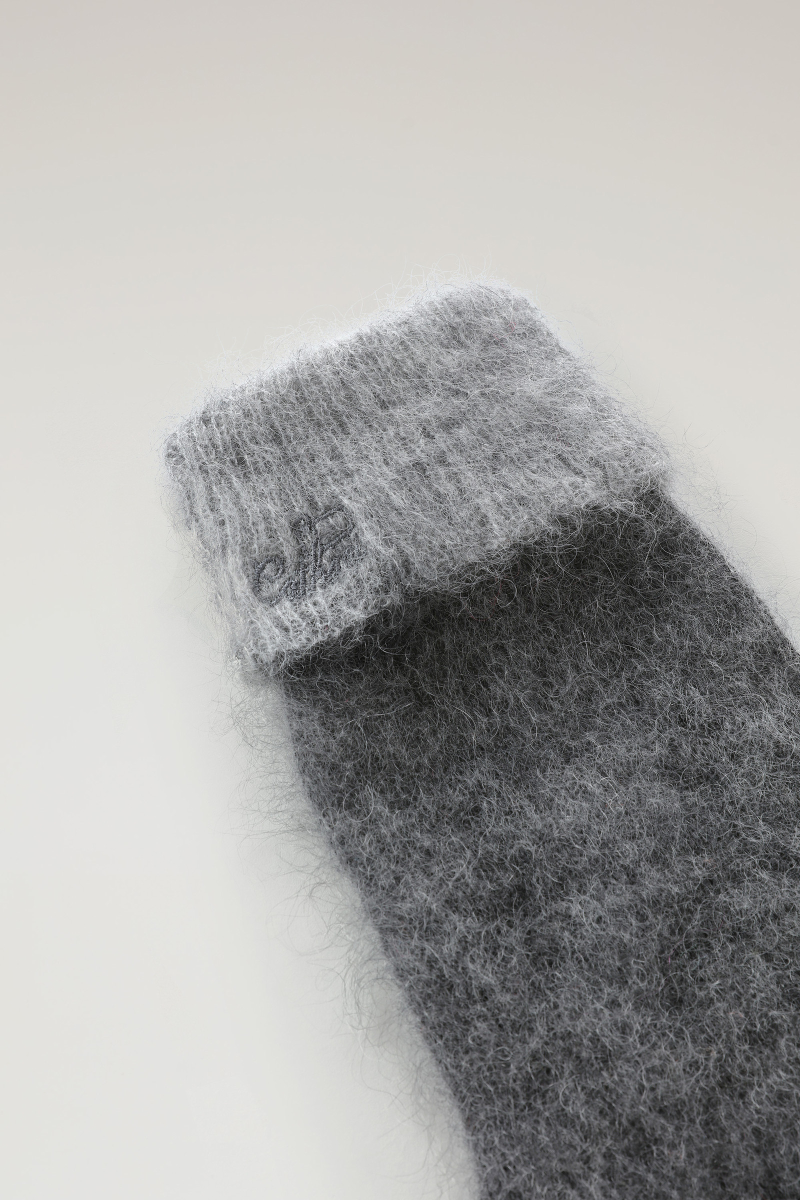 Mohair Wool Blend Gloves - Daniëlle Cathari / Woolrich Black photo 2 | Woolrich