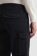 Stretch Garment-Dyed Cotton Cargo Pant