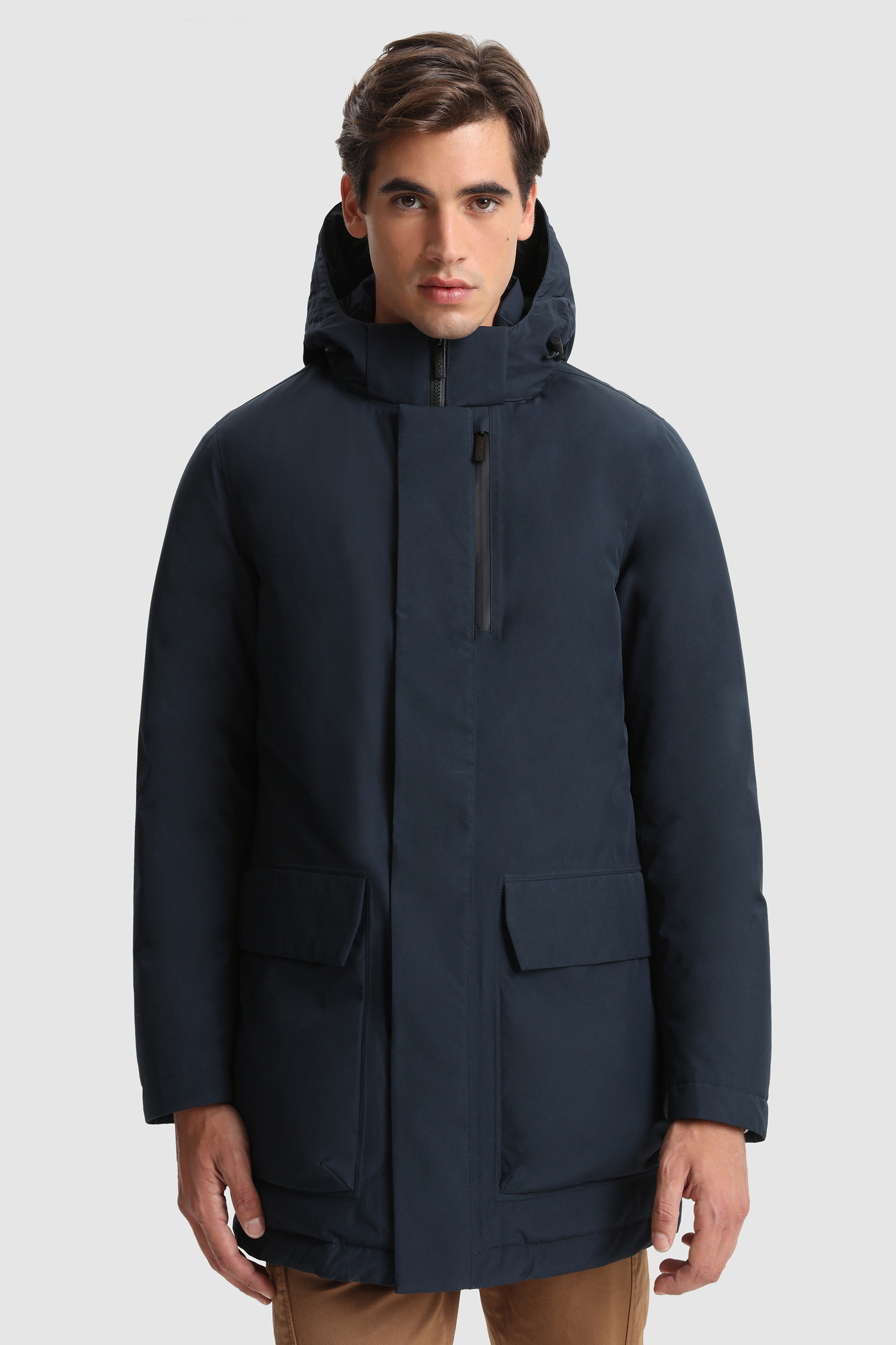 Men's GORE-TEX Urban Light Car Coat Blue | Woolrich USA