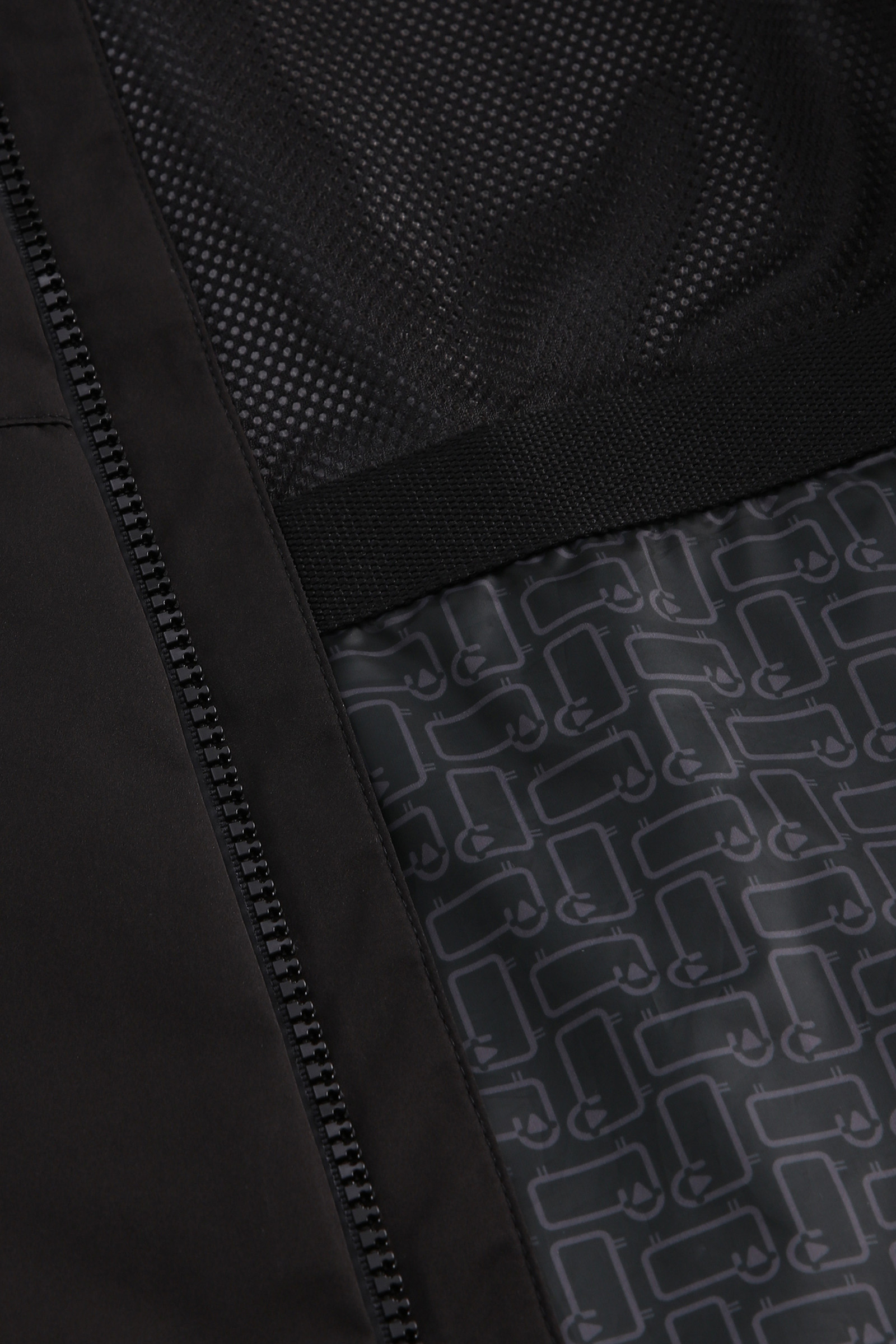 Boy's Mountain Waterproof Jacket Black photo 8 | Woolrich