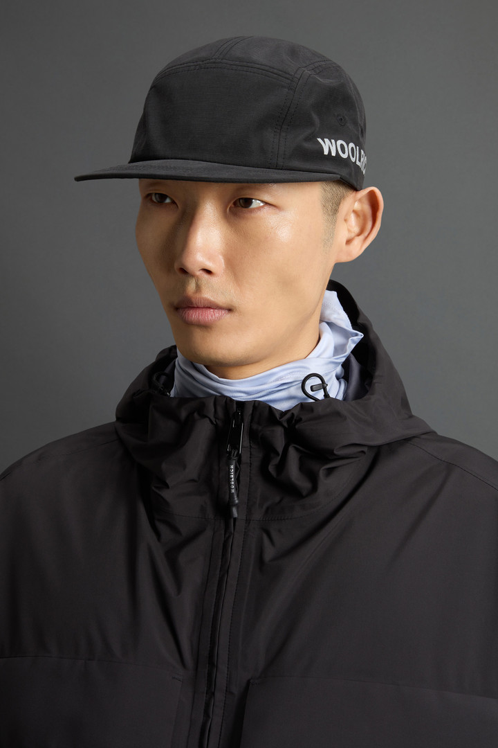 Cap in Cotton- and Nylon-Blend Olmetex Ripstop by Todd Snyder Black photo 4 | Woolrich