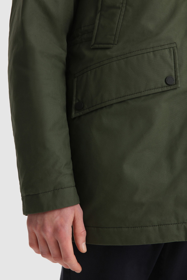 Polar Parka in cotone cerato British Millerain