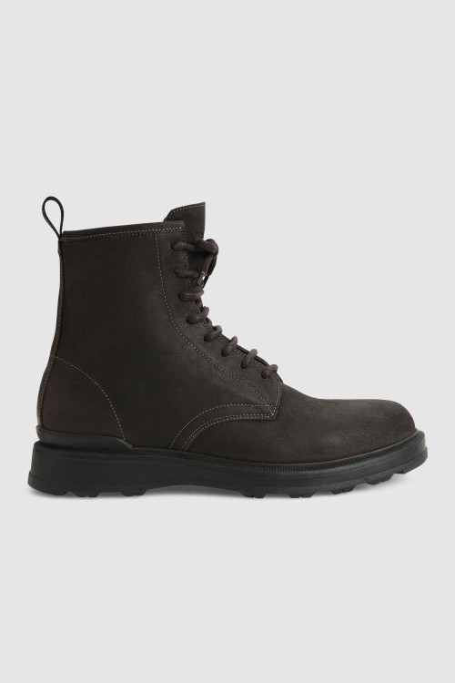 Botas Work de ante engrasado marrón | Woolrich