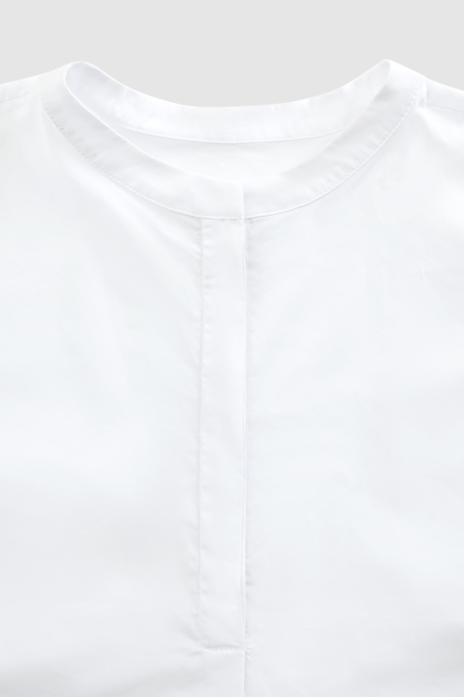 Cotton Poplin Shirt White photo 5 | Woolrich