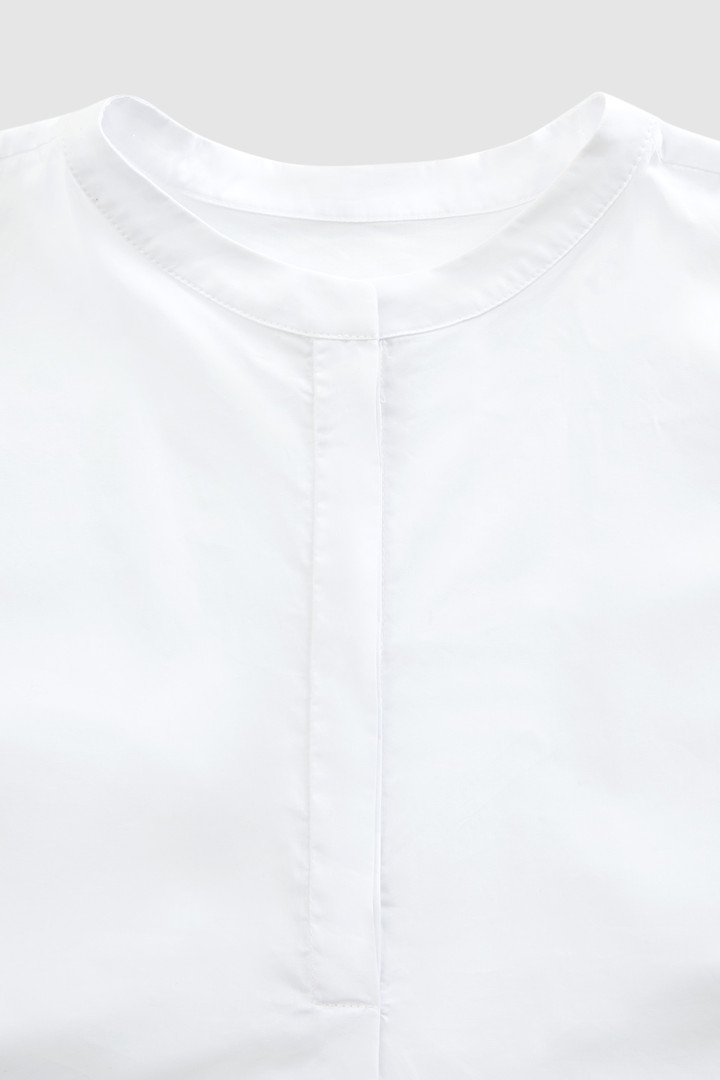 Cotton Poplin Shirt White photo 5 | Woolrich