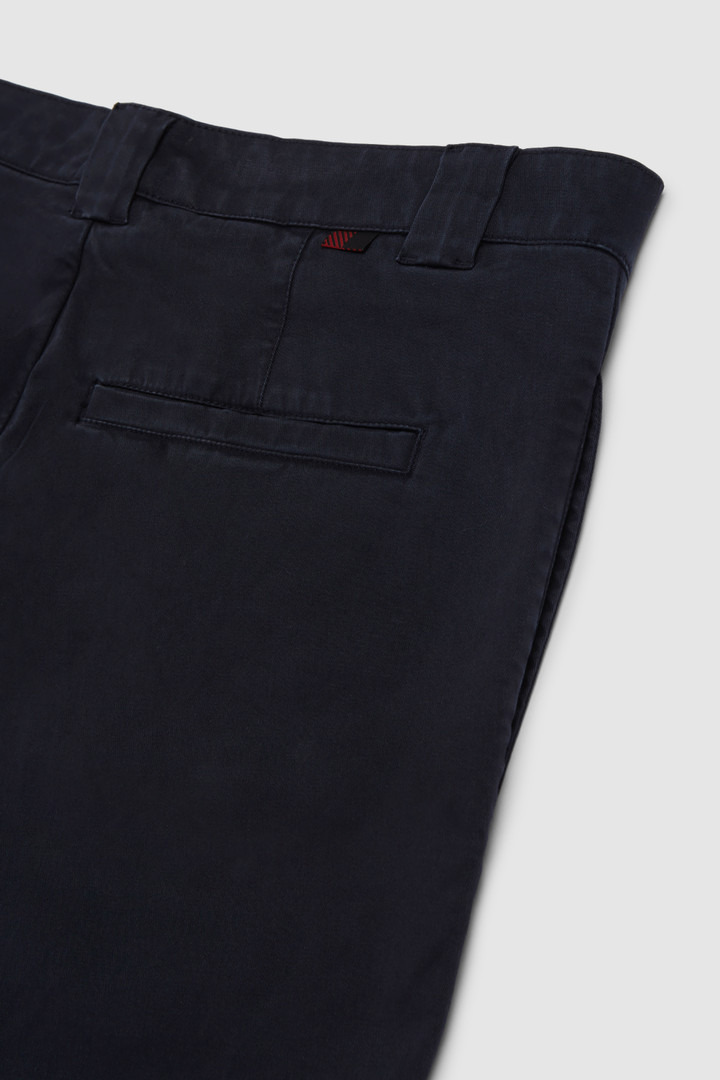 Chino pants in yarn-dyed cotton