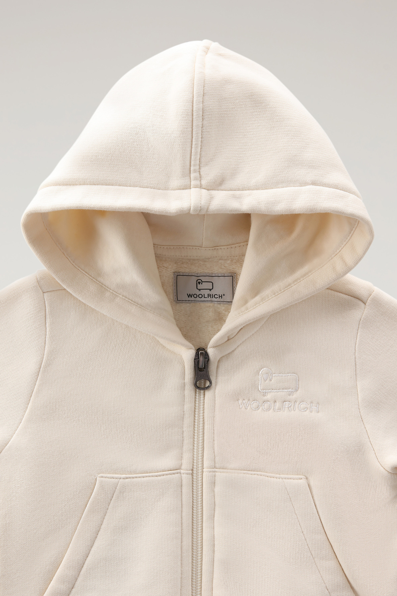 Cotton Baby Sweatshirt White photo 3 | Woolrich