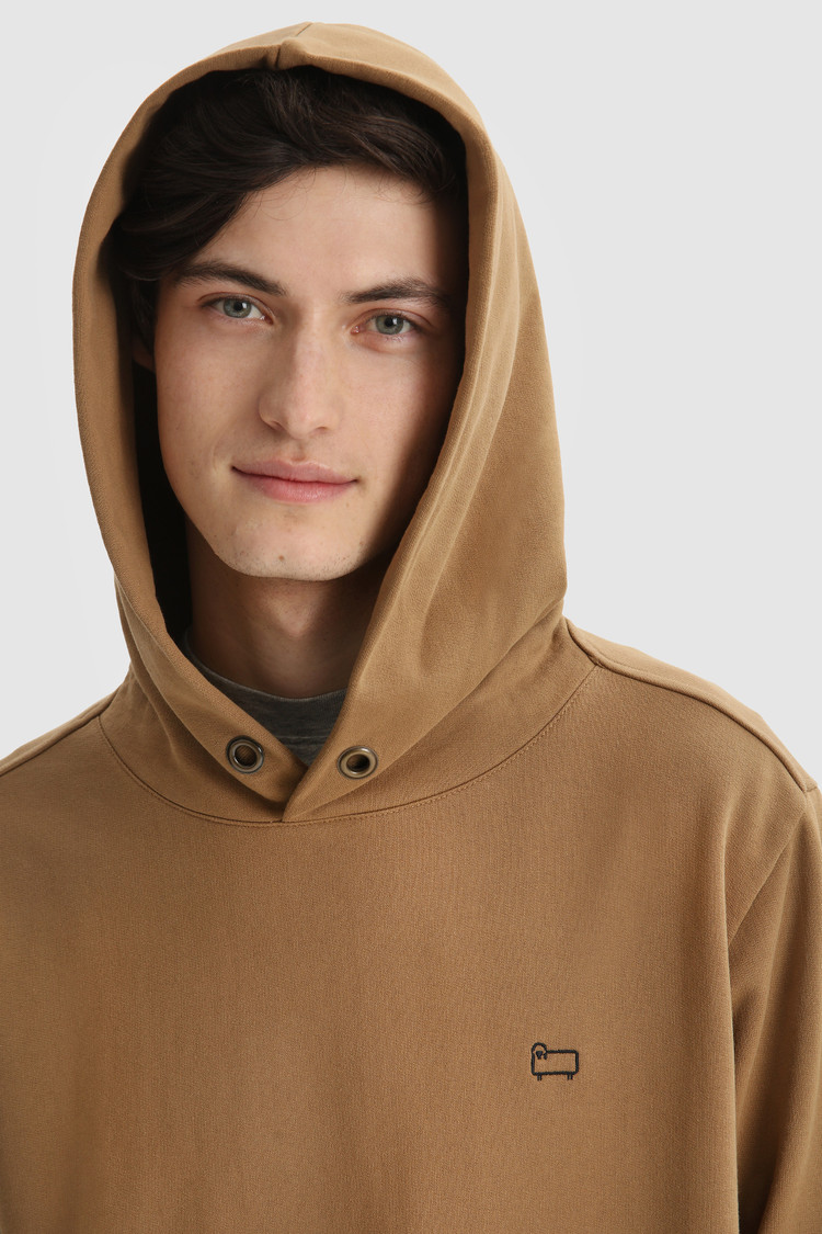 American brushed cotton hoodie