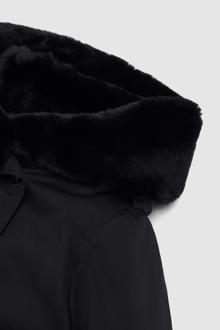 Literary Parka with Fur Black photo 8 | Woolrich
