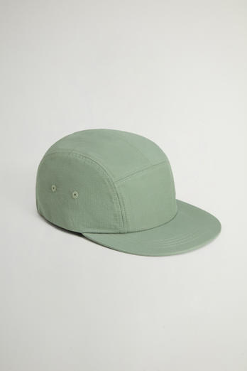 Cappellino in misto cotone e nylon Ripstop Olmetex by Todd Snyder Verde | Woolrich