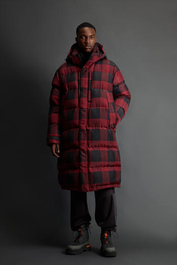 Check Parka aus Olmetex-Nylon mit Steppung by Todd Snyder Multifarben photo 1 | Woolrich