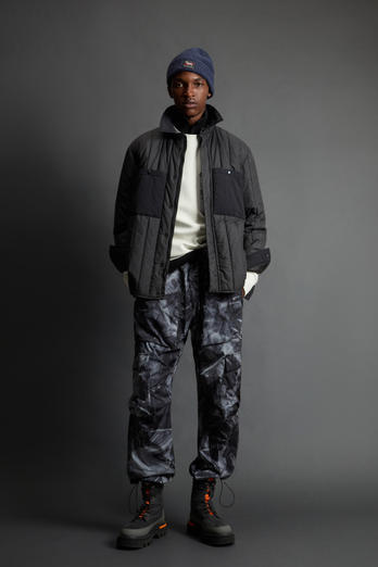 Jacke aus Ripstop-Nylon von Olmetex by Todd Snyder Schwarz photo 1 | Woolrich