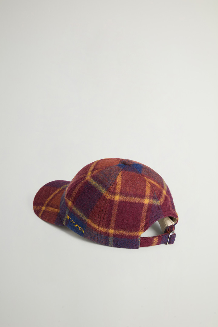 BRUSHED WOOL CAP Rosso photo 2 | Woolrich