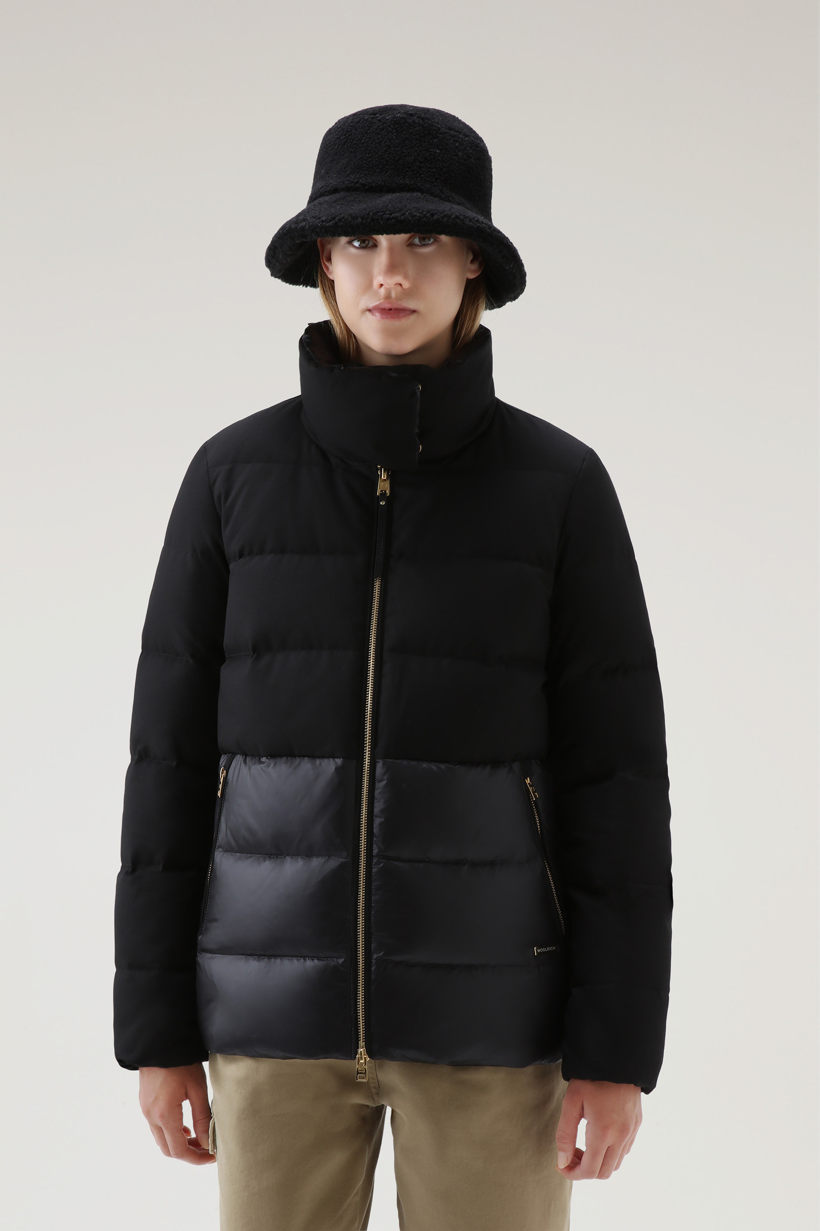 Luxe Puffy Jacket Black | Woolrich USA