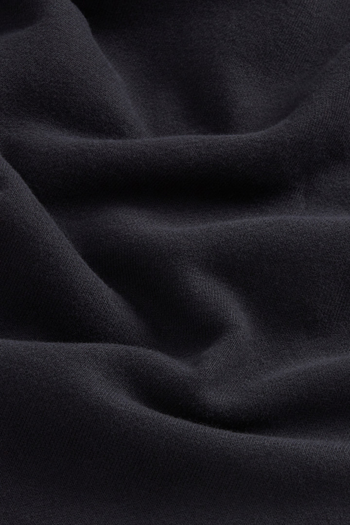 Sweat-shirt à capuche pour ado en pur coton brossé Noir photo 6 | Woolrich