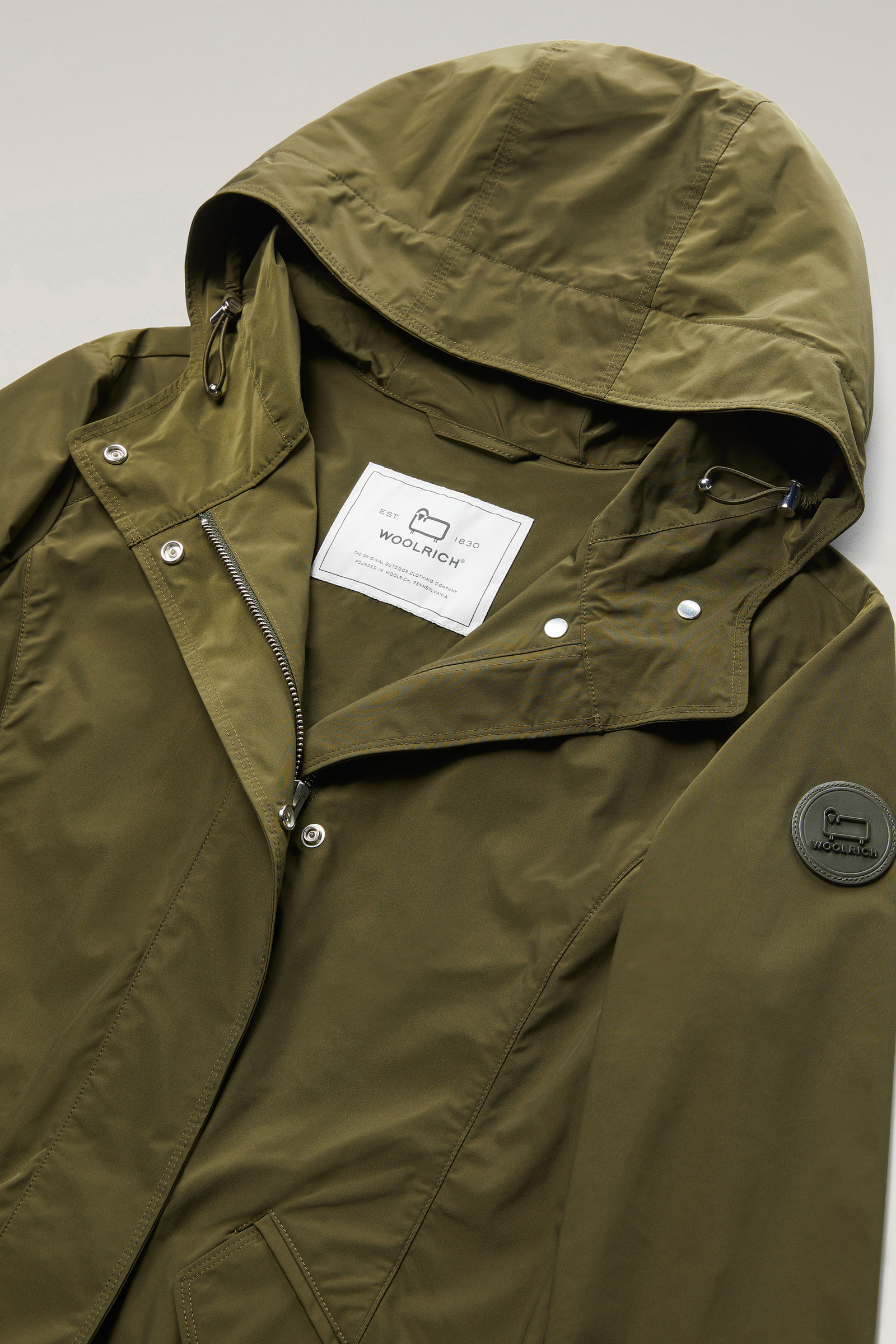 Summer Parka in Urban Touch Green photo 2 | Woolrich