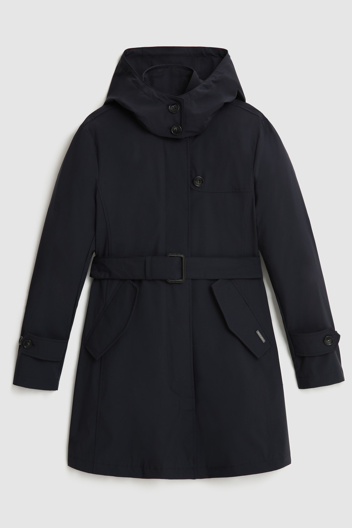 Belted Fayette trench coat