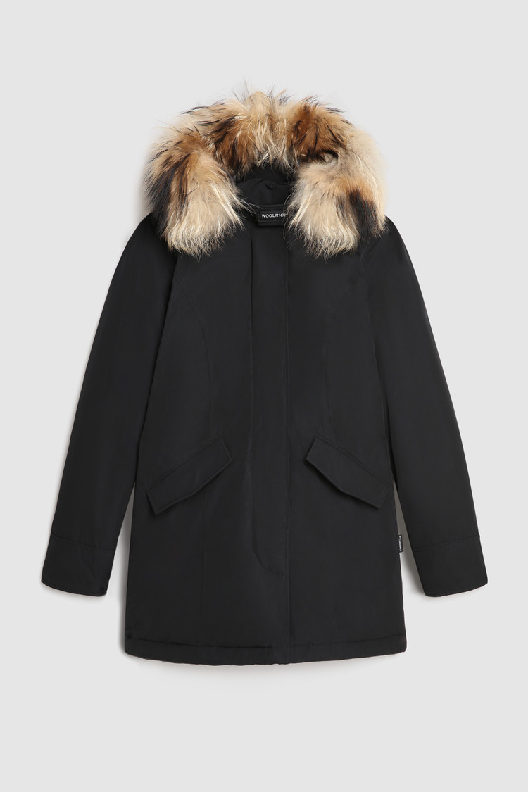 Parka Luxury Arctic avec fourrure de raton laveur amovible