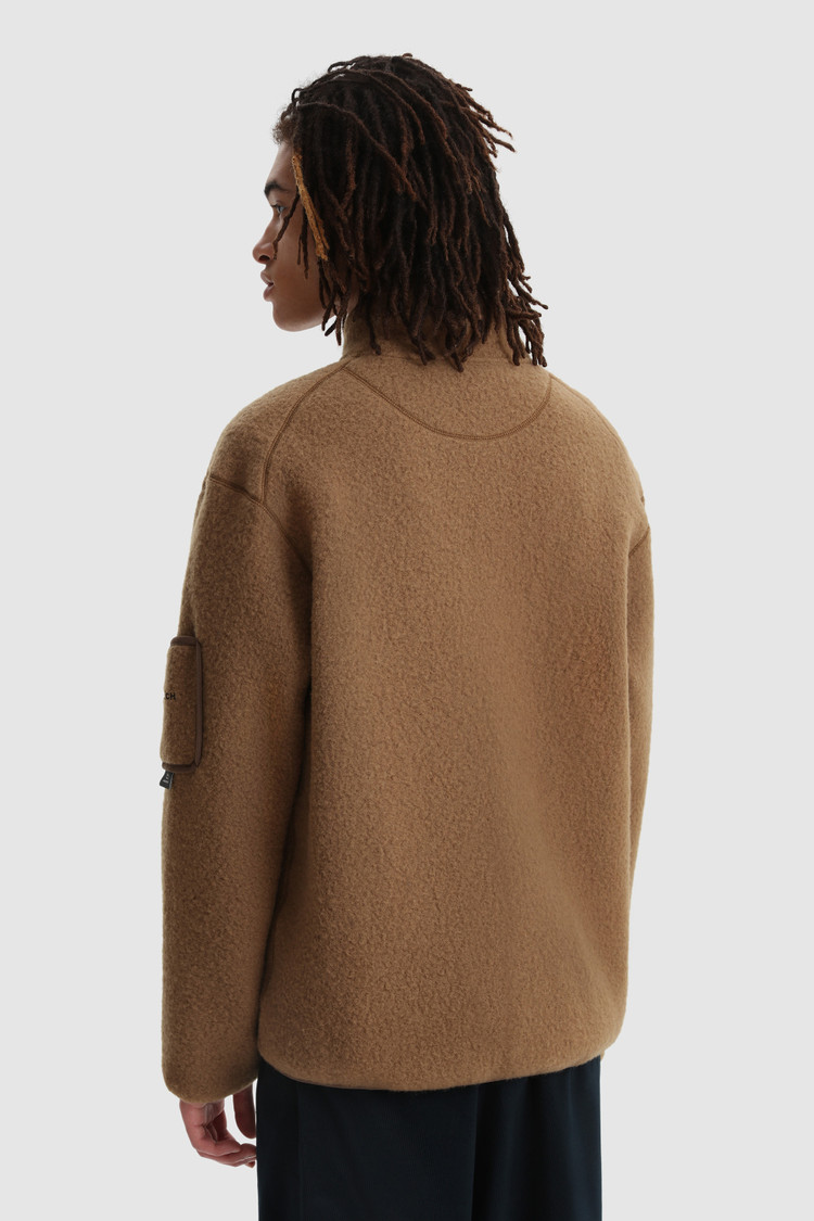 Terra Light Melton full-zip pullover