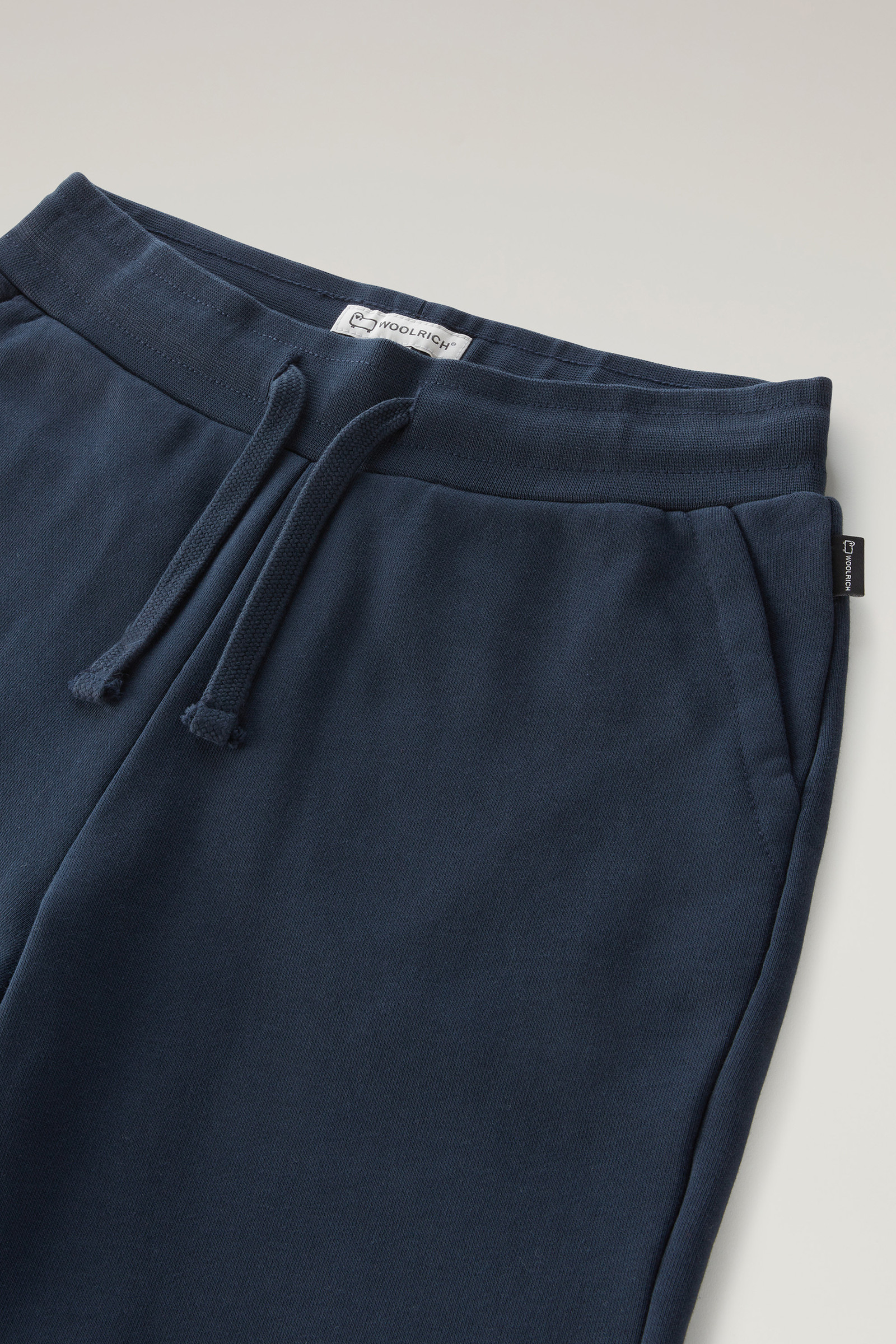 Short pour garçon en pur coton bleu photo 3 | Woolrich