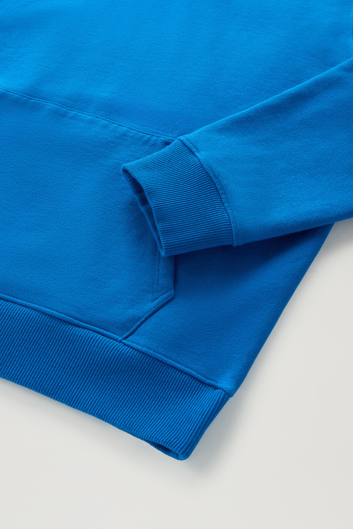 Sweat-shirt à capuche US Trails en pur coton Bleu photo 7 | Woolrich