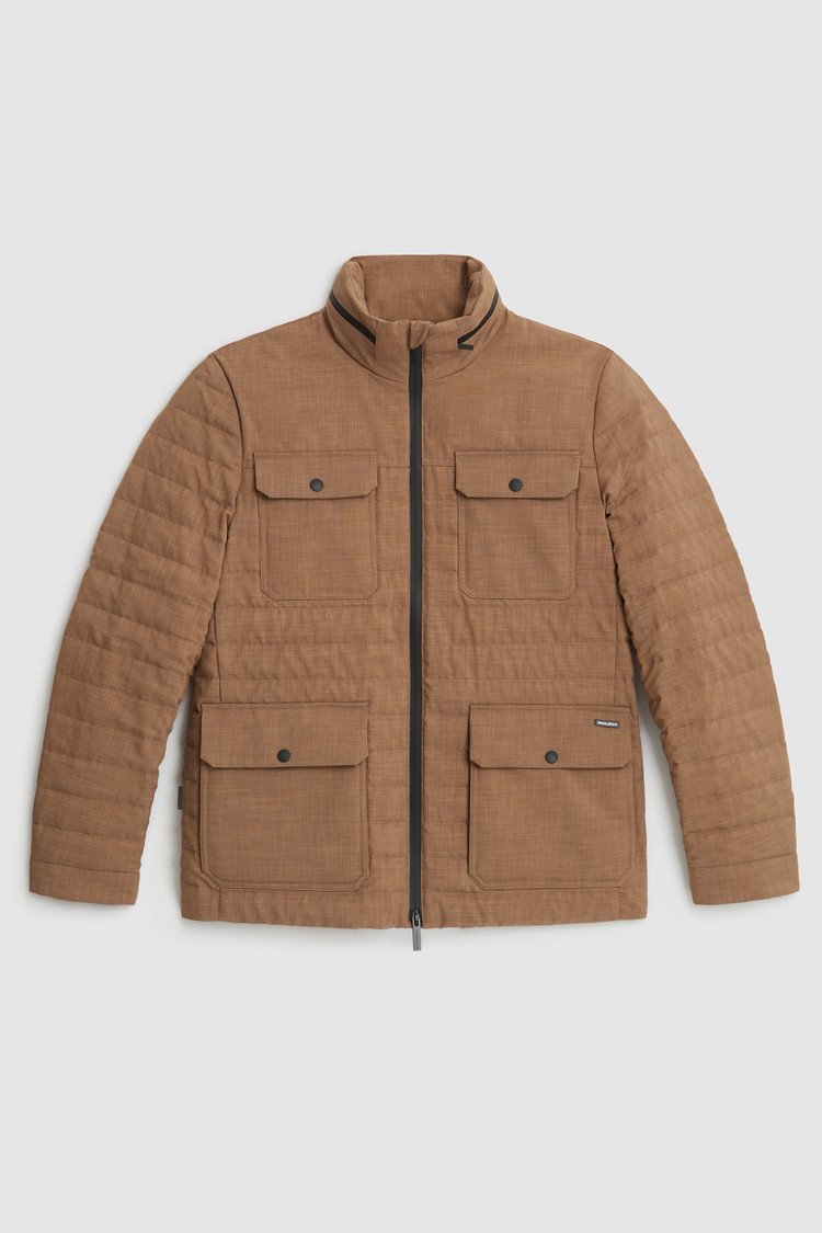 City Field Jacket in wool effect fabric