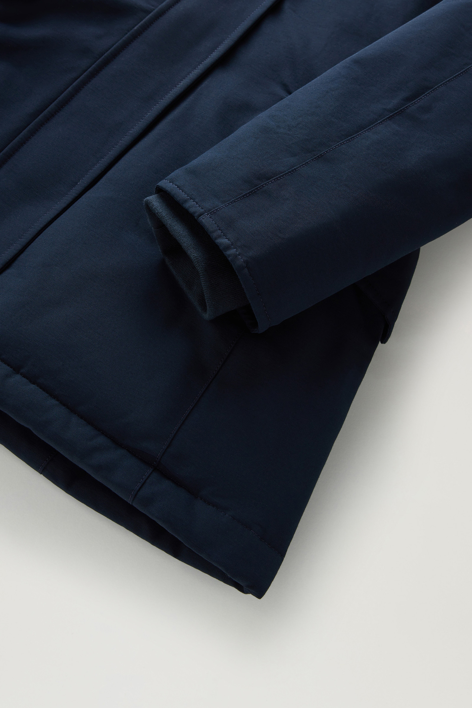 Gleeley Parka aus Ramar Cloth blau photo 9 | Woolrich