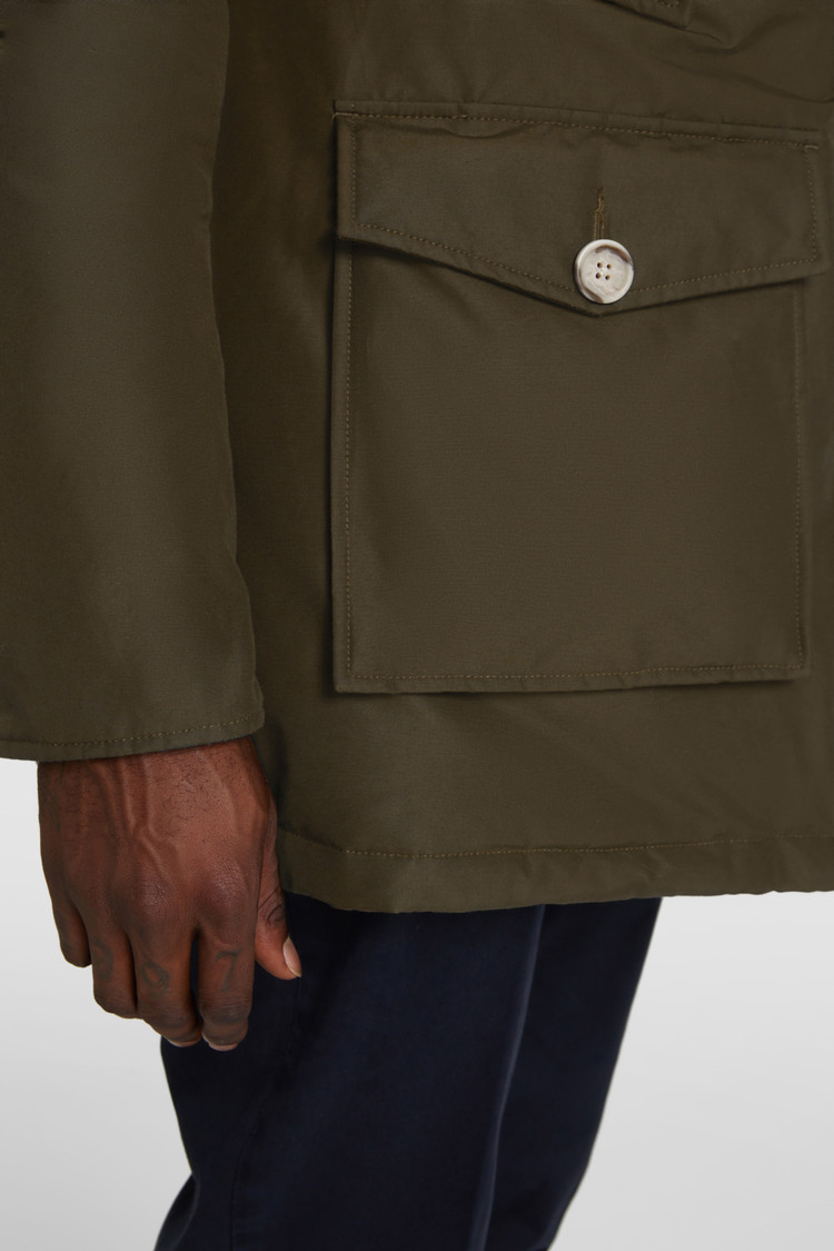 Arctic Parka met afneembaar bont