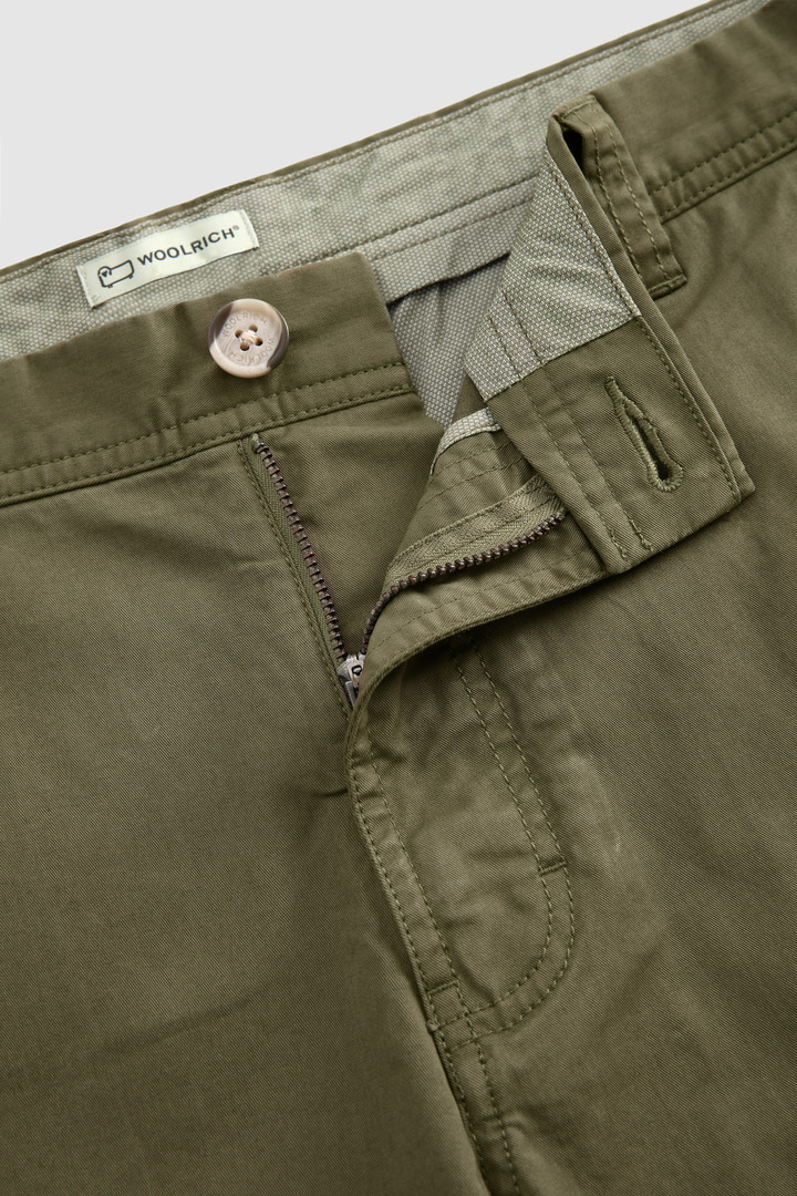Short cargo teint en pièce vert photo 5 | Woolrich