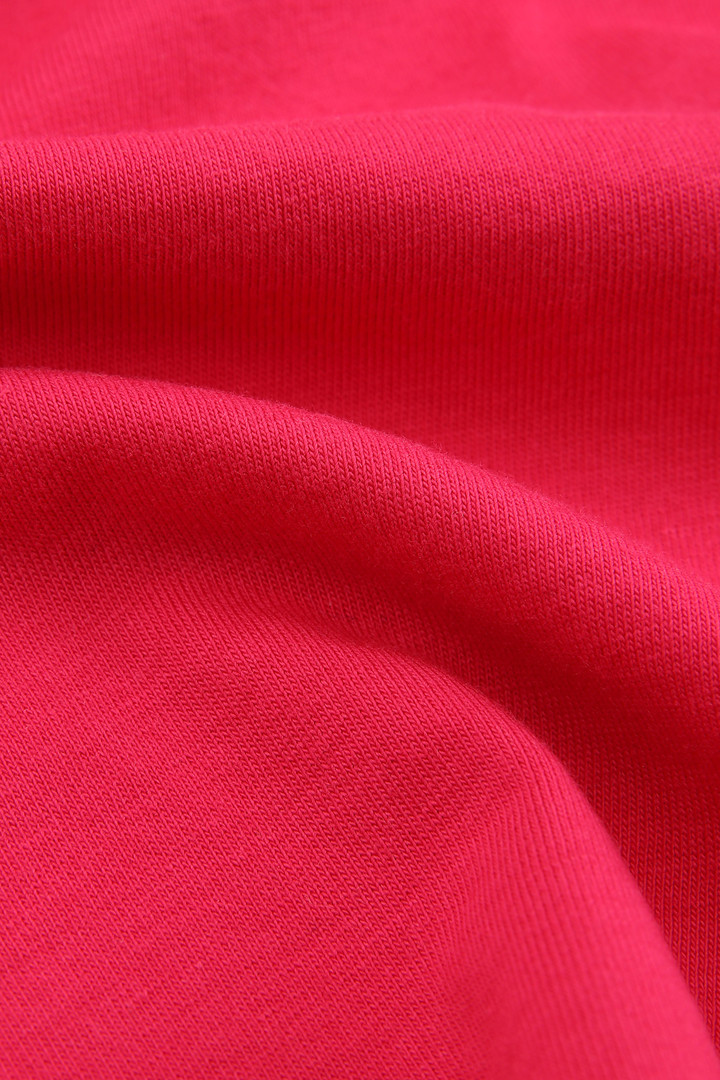 Camiseta de niña de algodón ecológico rosado photo 5 | Woolrich