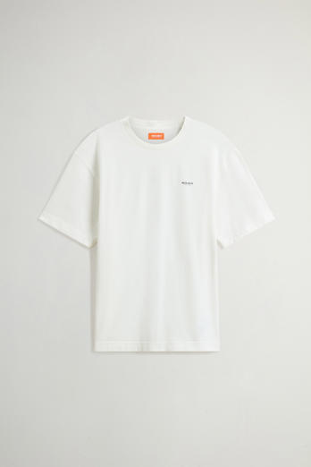 Boys’ Pure Cotton T-Shirt White photo 1 | Woolrich