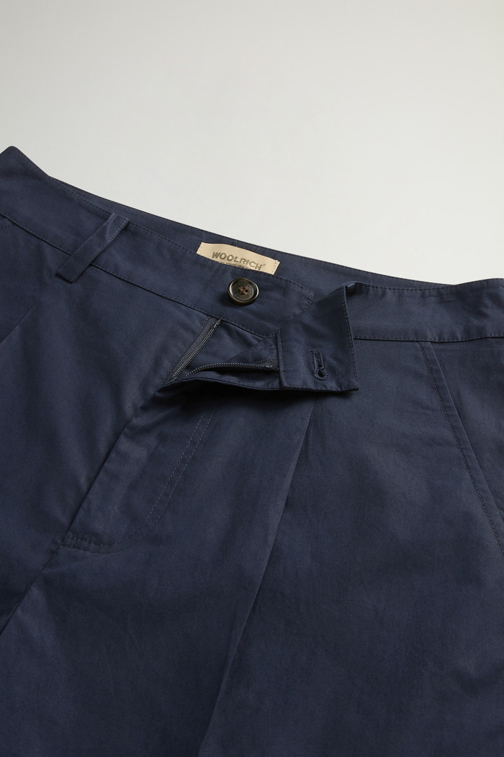 Pure Cotton Poplin Chino Pants Blue photo 5 | Woolrich