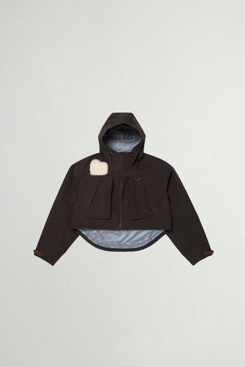 Jacket in Recycled Three-Layered GORE-TEX Fabric Gray photo 1 | Woolrich