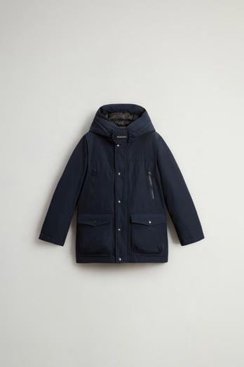 Boys’ Arctic Parka in Ramar Cloth Blue photo 1 | Woolrich