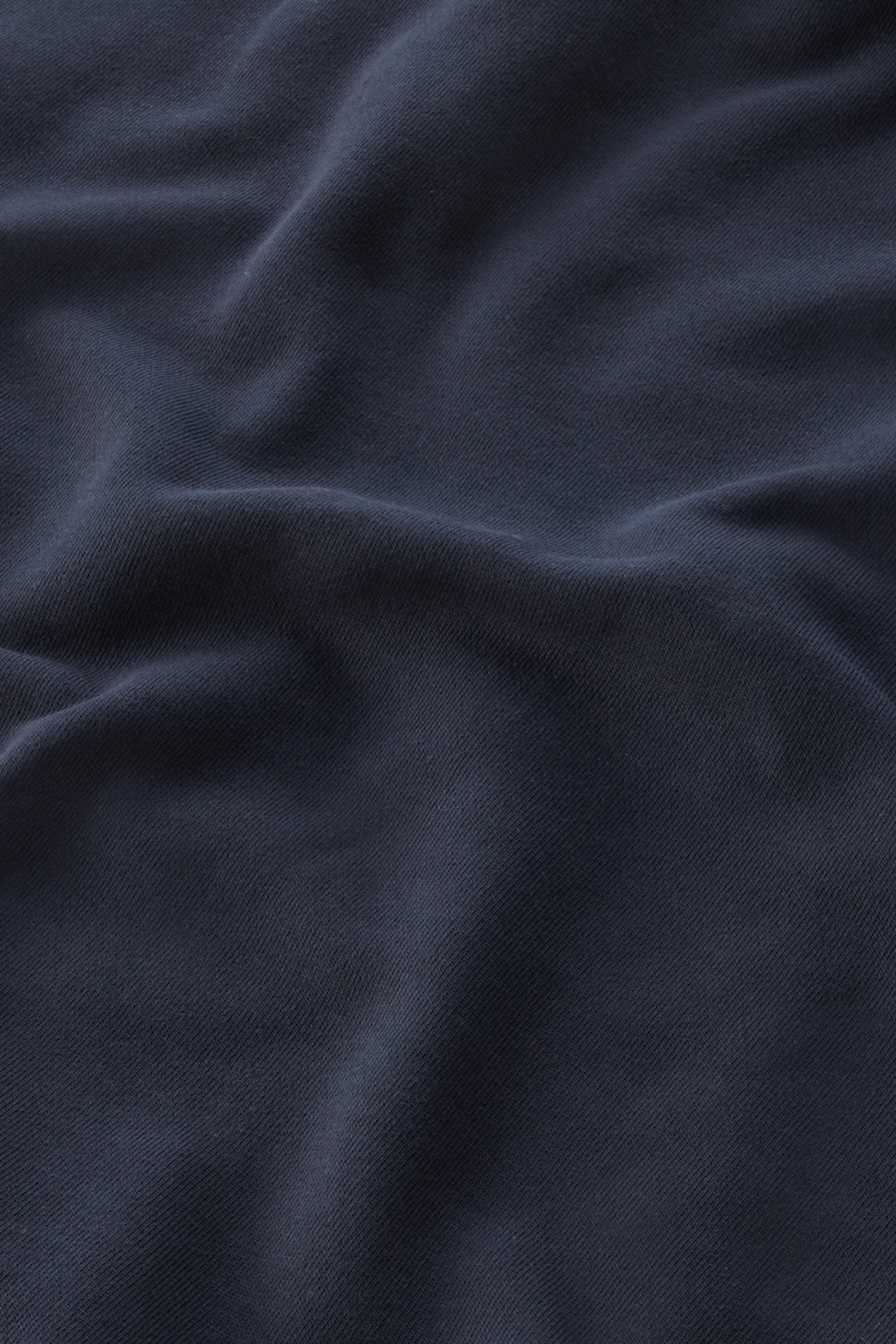 Felpa con cappuccio in puro cotone con logo ricamato blu photo 8 | Woolrich