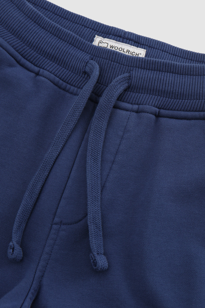 Boy's Organic Cotton Shorts Blue photo 3 | Woolrich