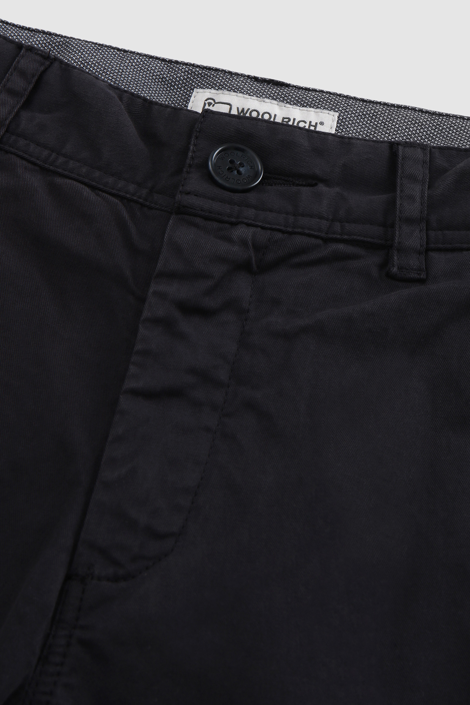 Boy's Pant in Garment-Dyed Cotton Blue photo 3 | Woolrich