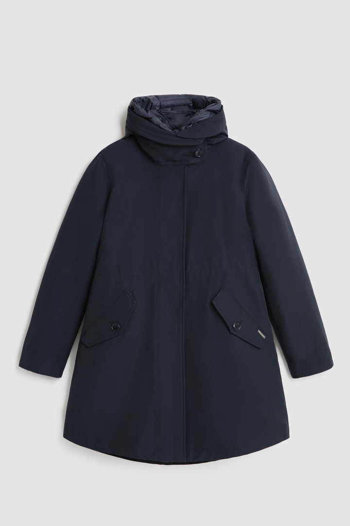 Lange 3-in-1 Military parka van ecologische Ramarstof