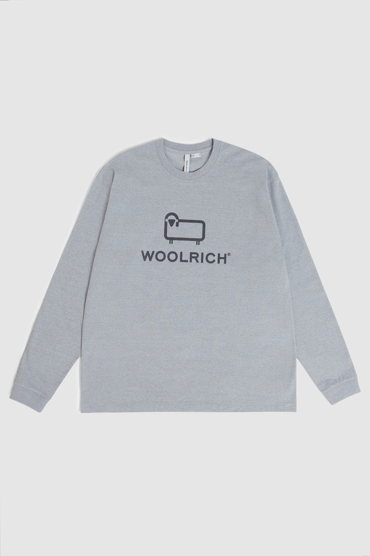 T-shirt en coton avec logo réfléchissant