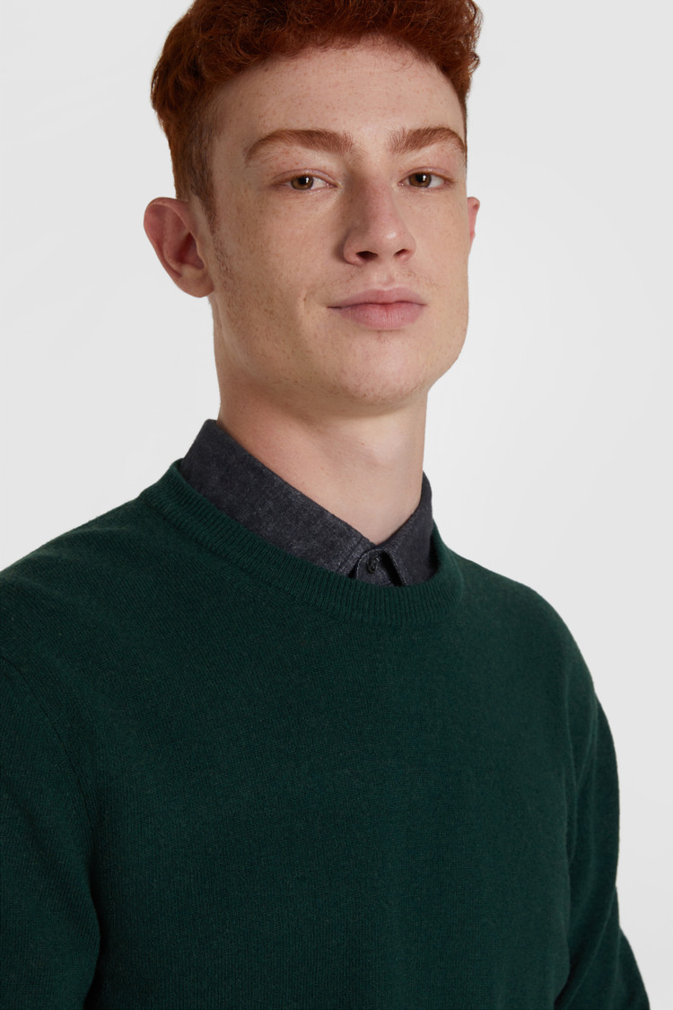 Maglione in lana girocollo