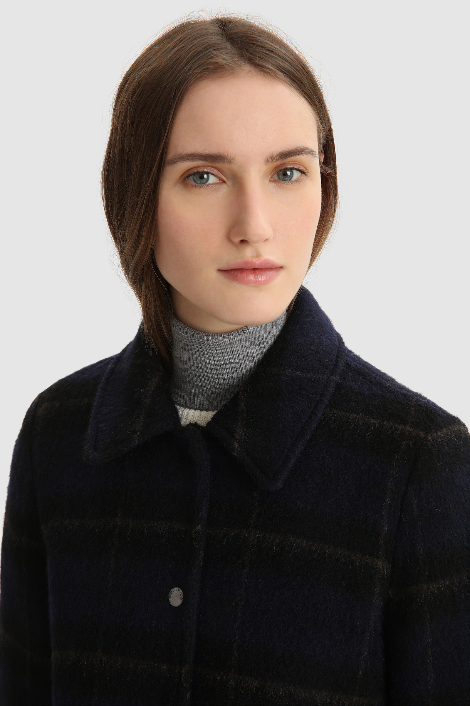 Wool Blend Overshirt Blue photo 5 | Woolrich