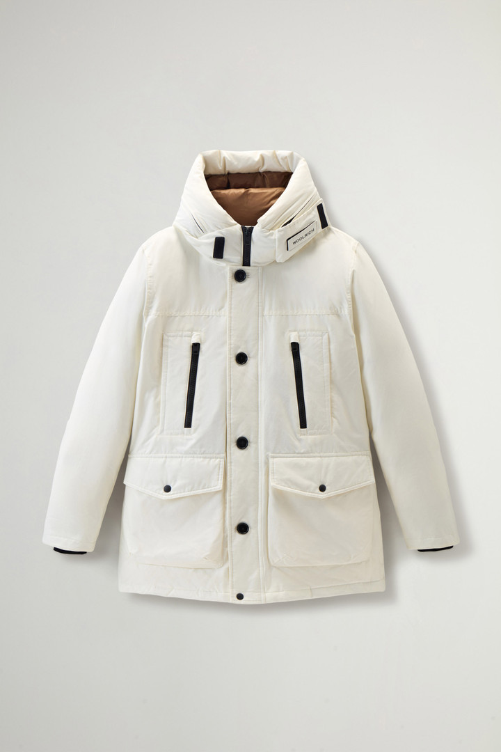 Arctic Parka Evolution in Ramar Cloth White photo 5 | Woolrich