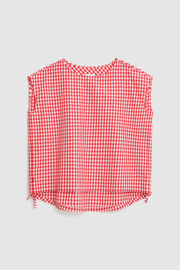 Gemusterte Bluse