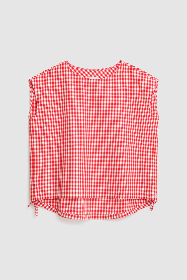 Gemusterte Bluse
