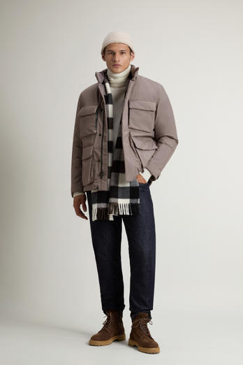 Giacca Cloud con collo alto Marrone | Woolrich
