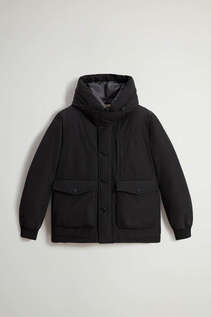 Ramar Cloth Bomber Jacket with Hood Black photo 5 | Woolrich