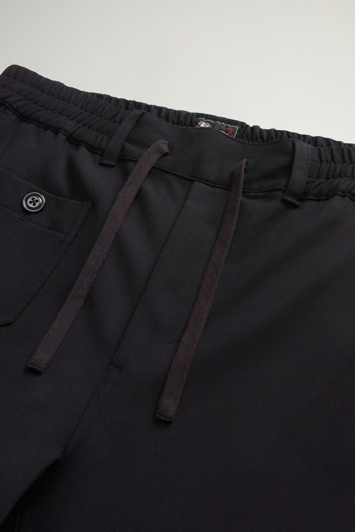 Stretch Wool Cargo Pants by Todd Snyder Black photo 5 | Woolrich