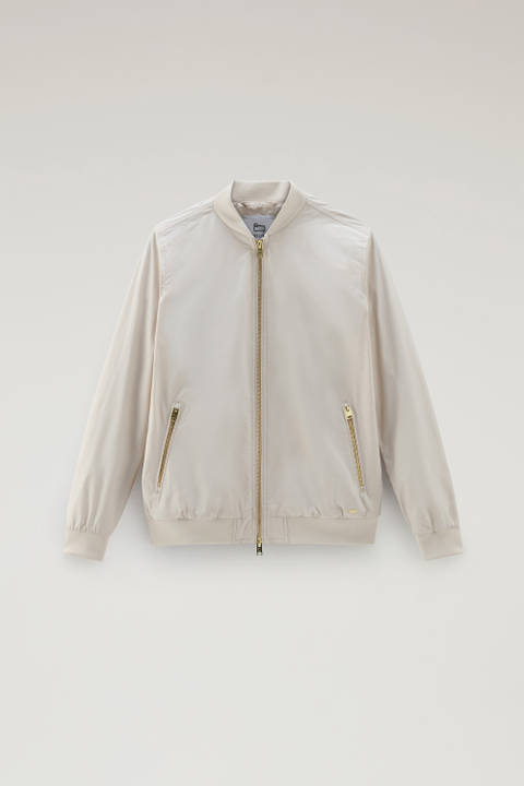 Bomber Charlotte en Urban Touch Beige photo 2 | Woolrich