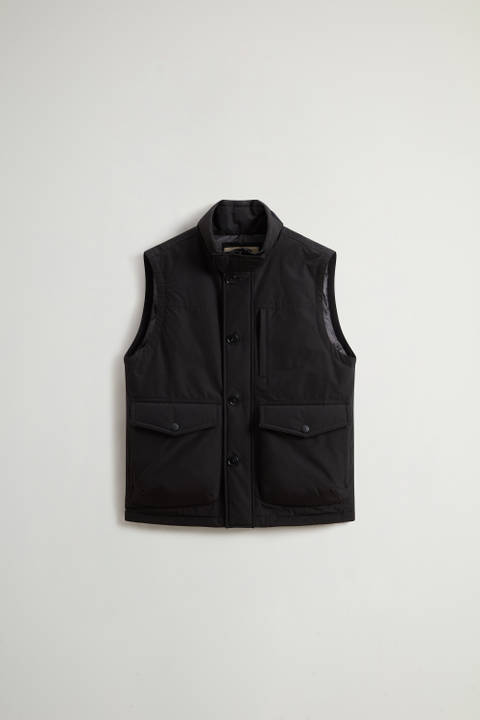 Padded Ramar Cloth Vest Black photo 2 | Woolrich