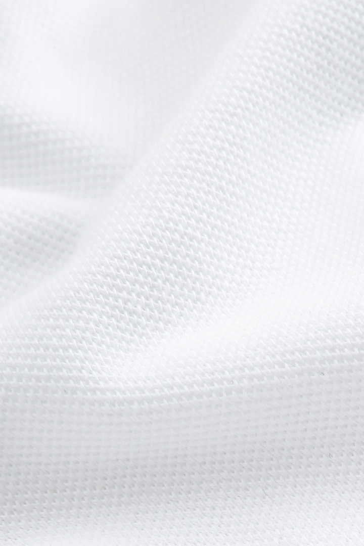 Polo American classique en coton blanc photo 7 | Woolrich